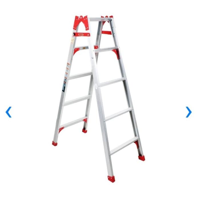 =+=+=+] Tangga Lipat Aluminium 5 Step Krisbow