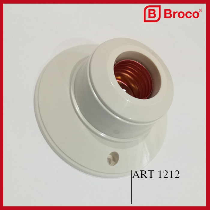 BROCO 1212 Ceiling Lamp Holder - Fitting Plafon E27