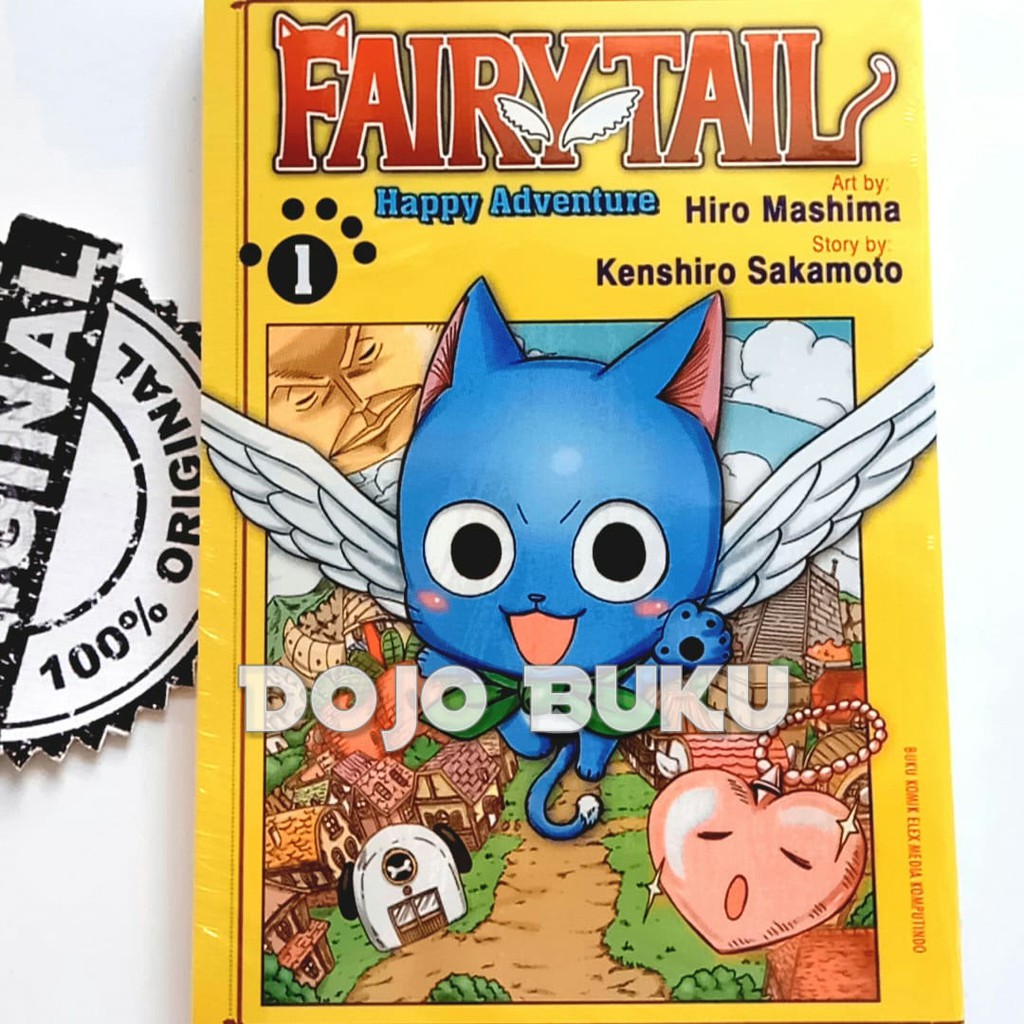 Komik FairyTail Happy Adventure by Hiro Mashima &amp; Kenshiro Saka