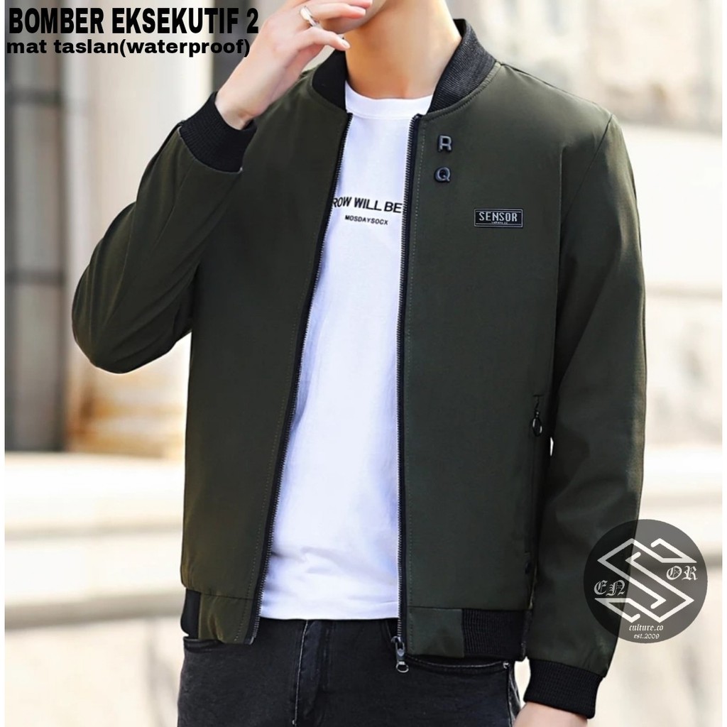 JAKET BOMBE EKSEKUTIF / JAKET BOMBER PRIA ORIGINAL / JAKET BOMBER SR ORIGINAL