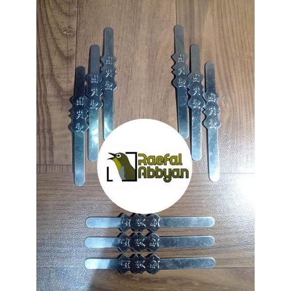 KLEM SANGKAR / KLEMAN TEBOK CUNGKOK  / BAHAN STAINLESS, CHINA, PLECI, ANIS DAN LAINNYA