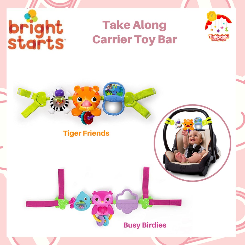 Bright Starts Take Along Carrier Toy Bar