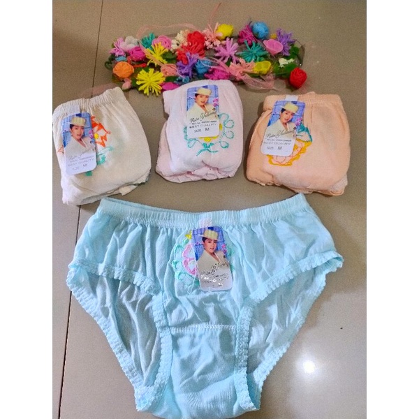 Grosir 1lusin size L celana dalam anak cewek/celana dalam motif bunga/celana dalam murah/celana dala