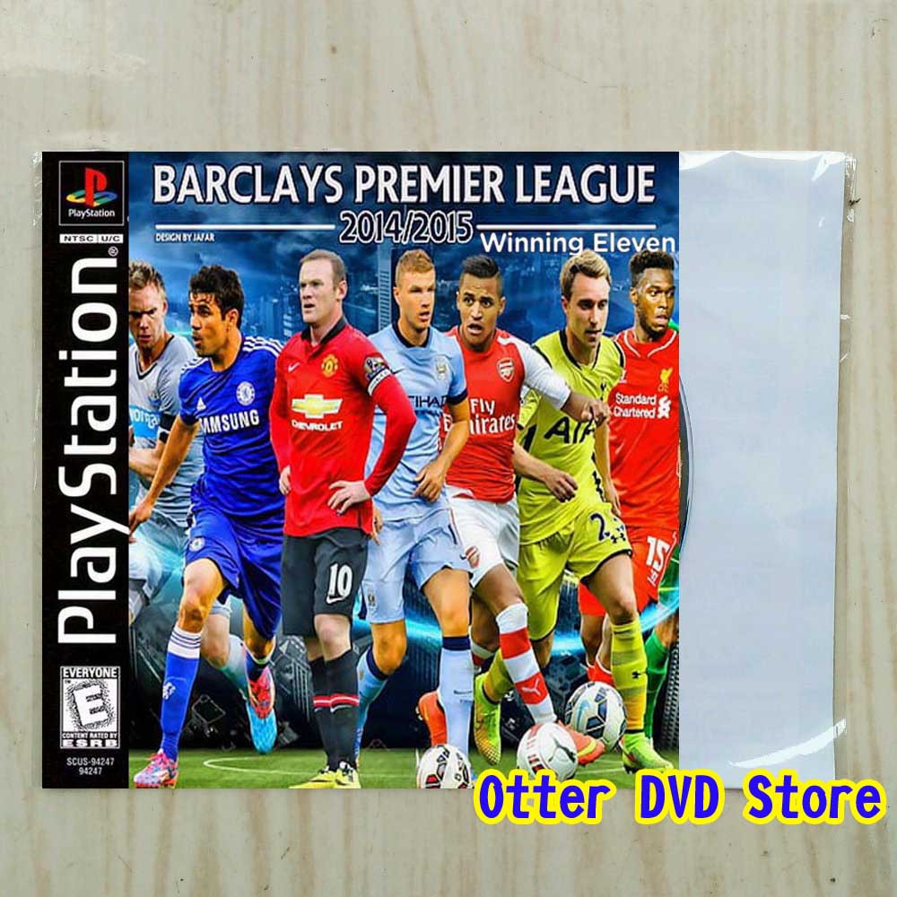 Kaset CD Game Ps1 Ps 1 Winning Eleven - Barclays Premier League 2015