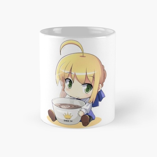 Mug Gelas Fate Stay Night Saber coffee