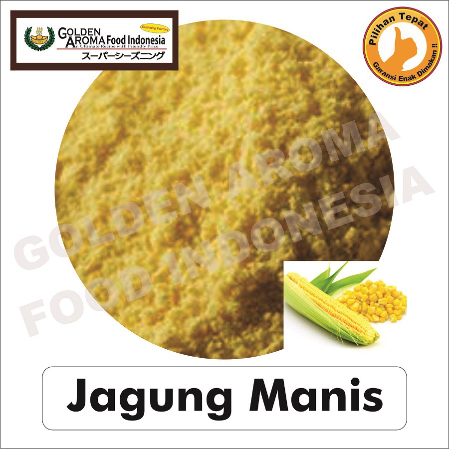 

Bubuk Tabur Instan Rasa Jagung Manis Kuning 500 gram Bumbu Masak Aneka Serbaguna 500Gr Sweet Corn Seasoning Powder 1/2Kg Instant Enak Murah Halal Penyedap Rempah Spices Masakan Bahan Siap pakai