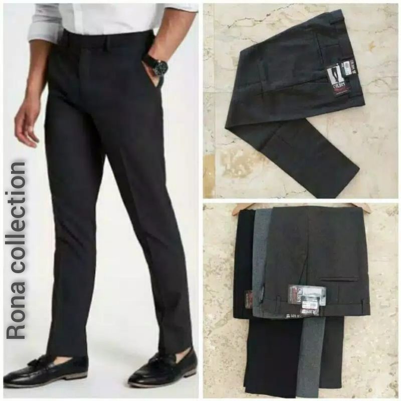 #celanaformalkerja PRIA SLIMFIT BAHAN DASAR KAIN WOLL KUALITAS#