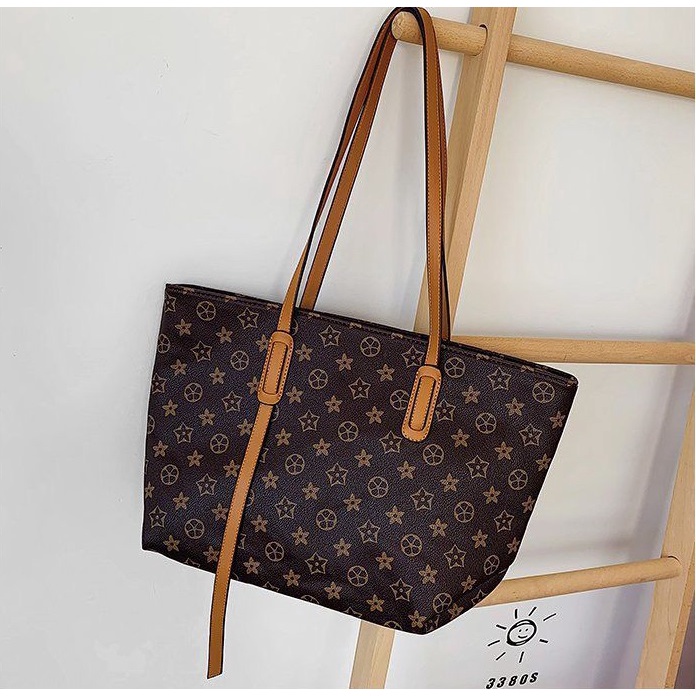 MV_Marvelouz MV805630  Tas Wanita TOTE BAG Canvas Model Shoulder Ada Resleting import terbaru 1kg bisa 3  tas supplier tas import  EL 5630