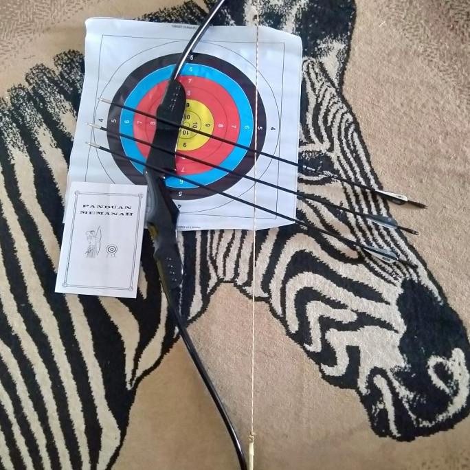 Busur Panah Black Spesial Dewasa Archery Terlaris
