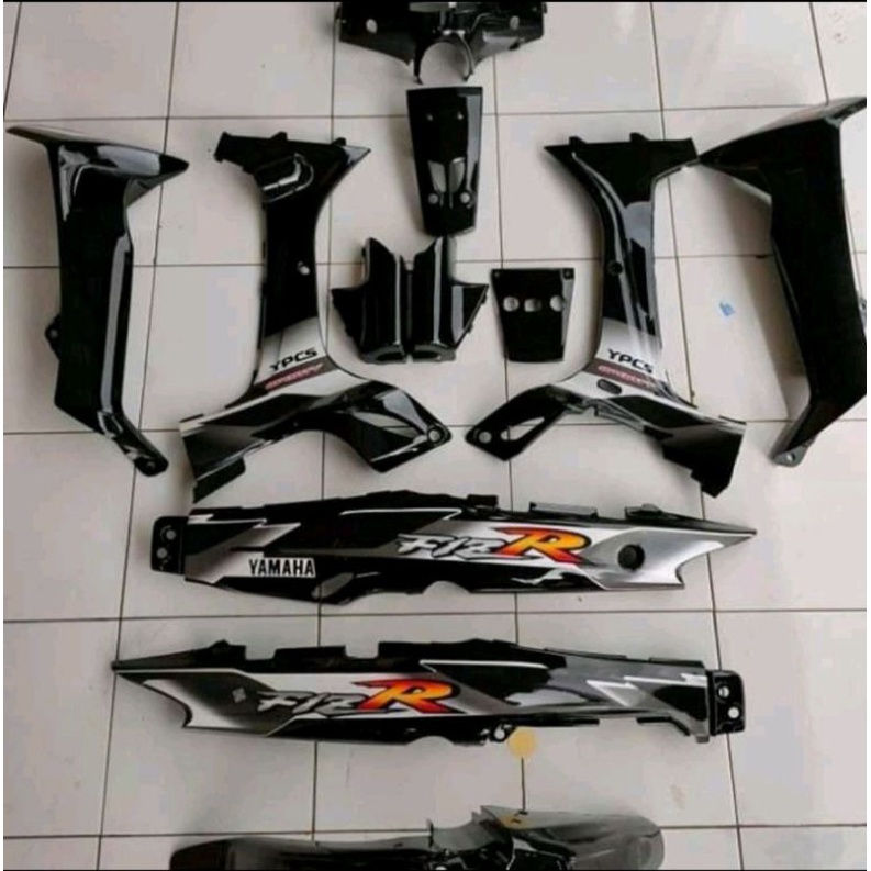 Cover body full f1zr fizr full set halus Hitam