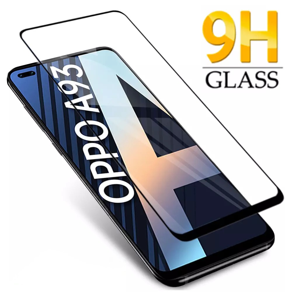 Pelindung Layar Tempered Glass 9d Untuk Oppo A54 A94 A53 A93 A73 A92 A74 A15 A15S R9 R9S F1S A37 A59 A79 A83 F3 F5 F7