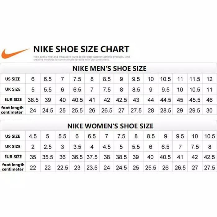 air max sizing guide