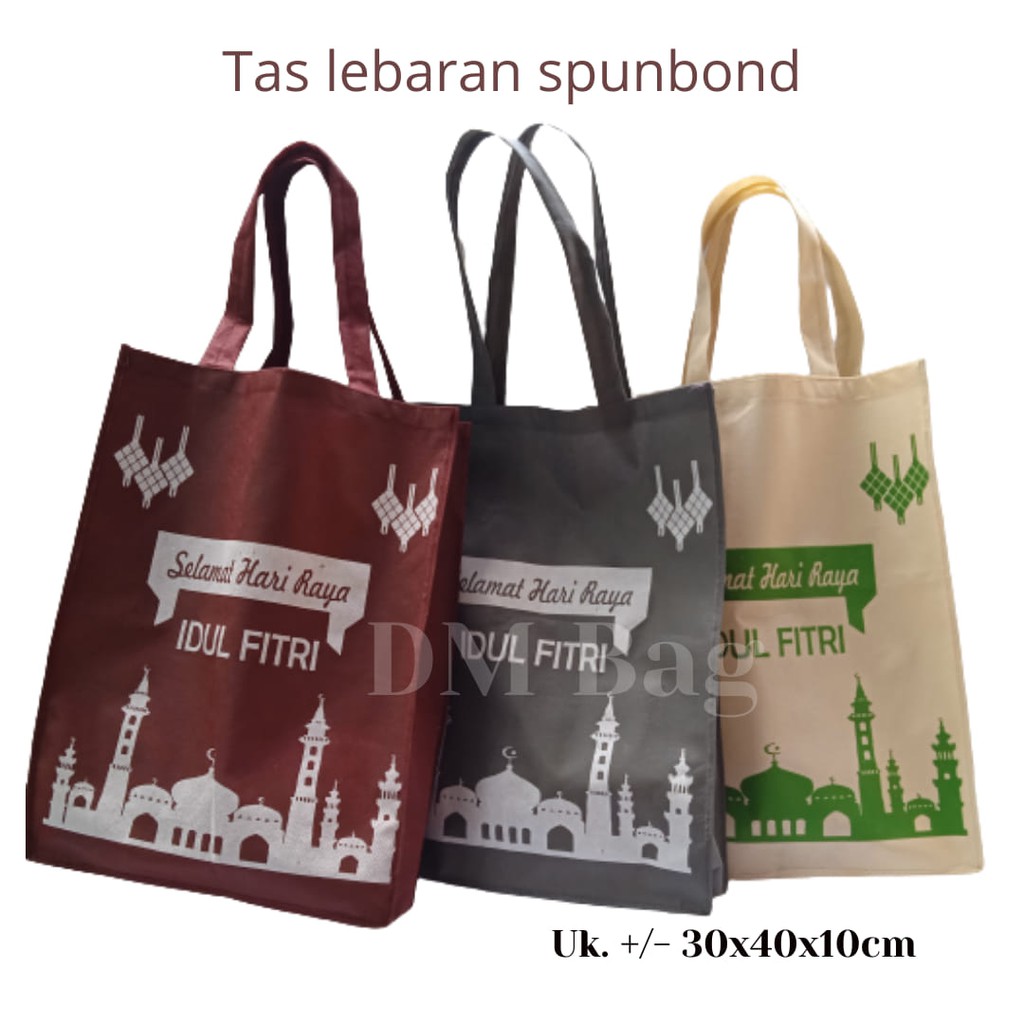 

Tas Hampers Lebaran Murah, Goodie Bag Idul Fitri, Tas Parsel Lebaran uk.30x40x10cm