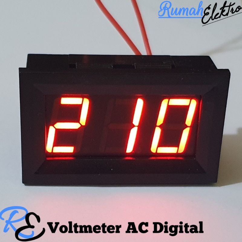 Mini Voltmeter Digital AC