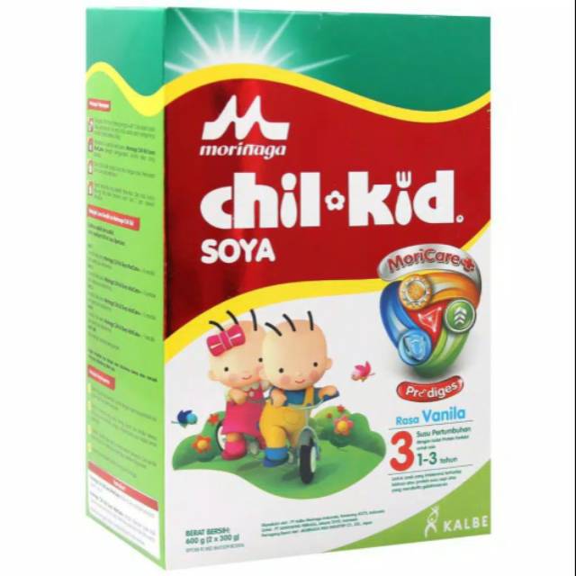 Chilkid Chil Kid Soya Vanila 600gr 1-3th Kemasan Baru Exp 2024