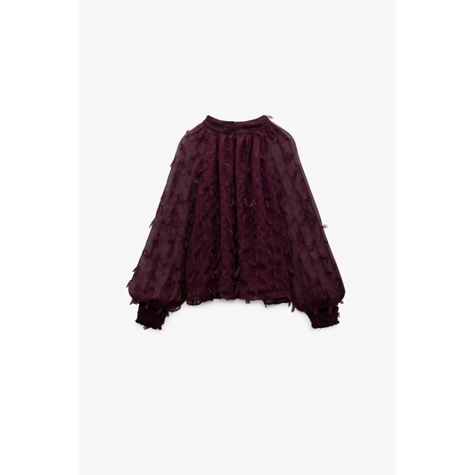 ZR Burgundy blouse