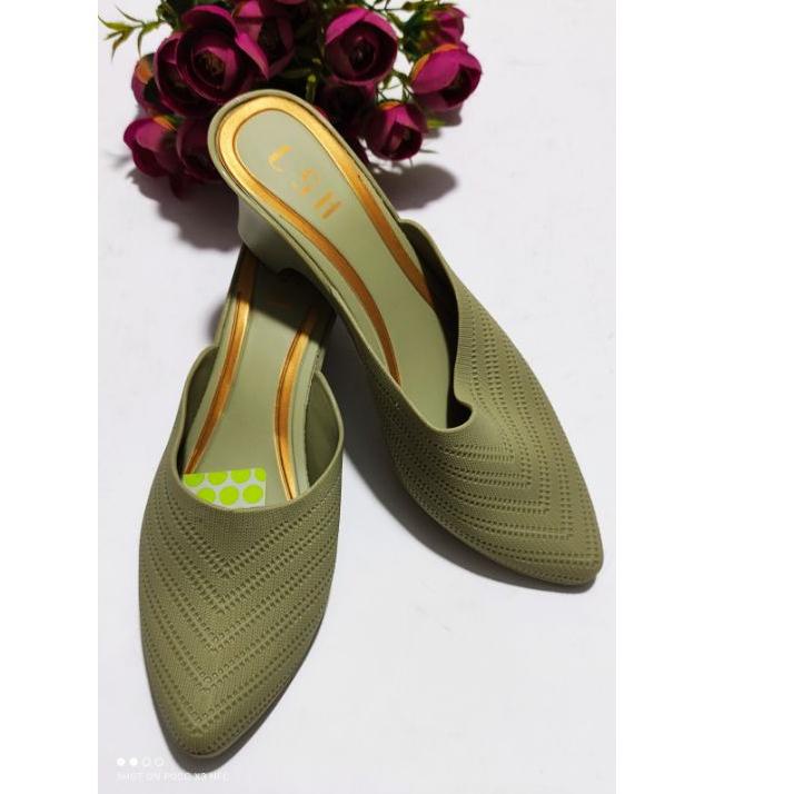 ➾ LSH L10 Sandal Selop Wanita Jelly Slip On Terbaru 36-40 ♀