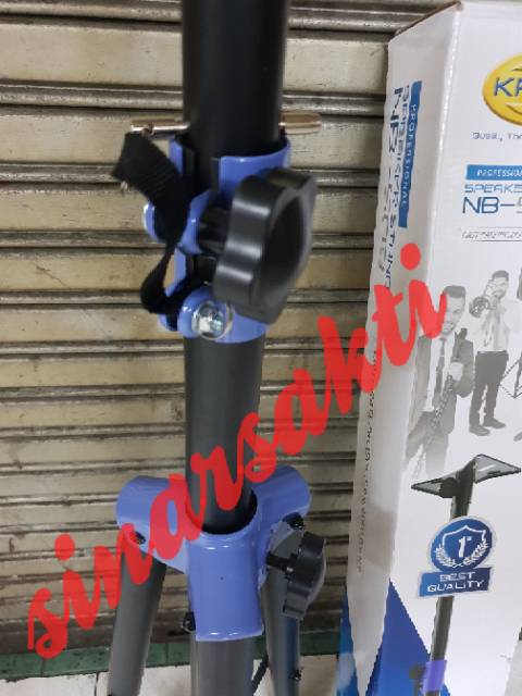 STAND SPEAKER KREZT NB 503 TRIPOT BAHAN FULL BESI ORIGINAL