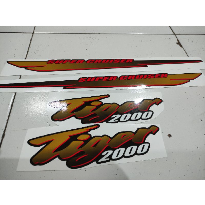 Striping Tilas/Tilam Custom Stiker Tiger 2000 Variasi