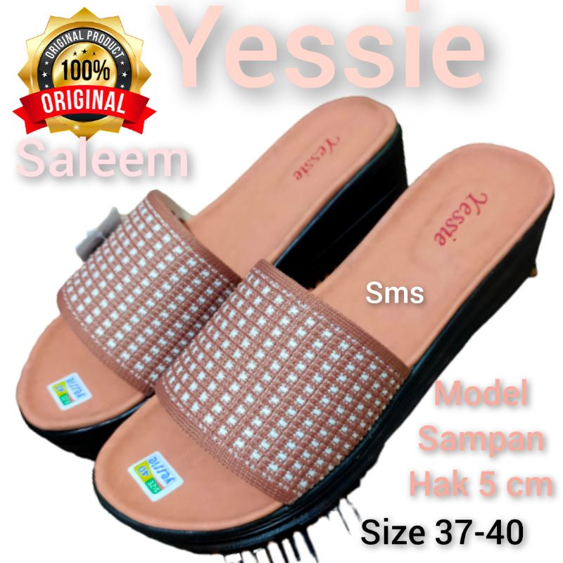 WEDGES/SENDAL PEREMPUAN/SENDAL SAMPAN PEREMPUAN