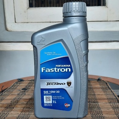 Fastron Techno 10W-30 Oli Pertamina Pelumas Mesin Mobil Motor Synthetic Original 10w30 1 Liter