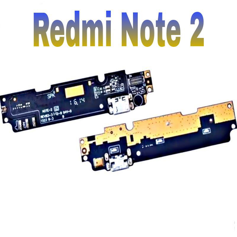 Papan Charger Redmi Note 2 + Con Tc + Mic Conektor Xiaumi Konektor Konnektor Xiomi