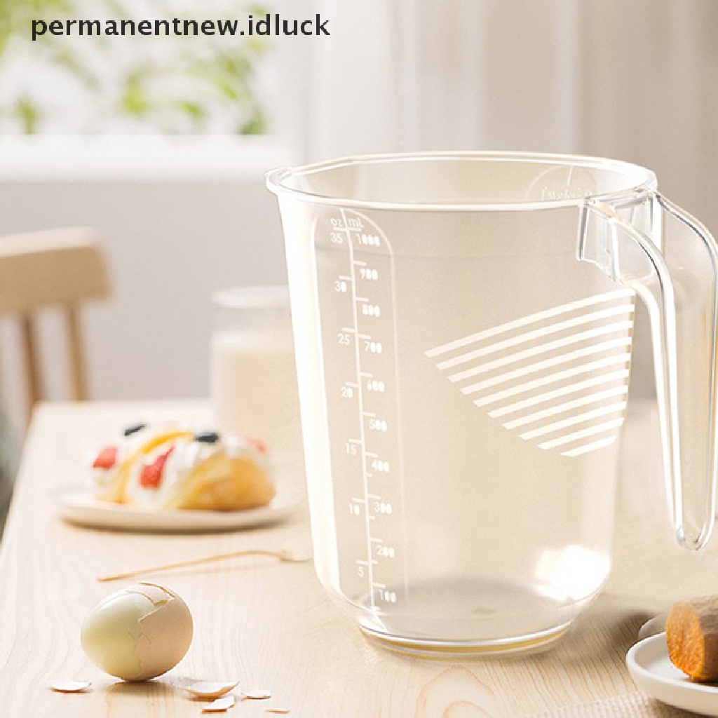 Gelas Ukur Bahan Plastik Transparan Ukuran 1000ml