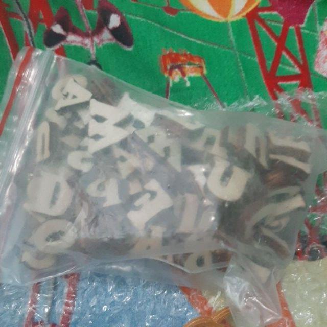 1 Pak Huruf Kayu