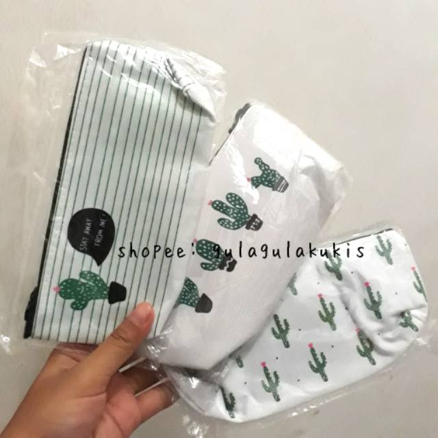 

[READY] Kaktus Cactus Pencil Case Kotak Pensil