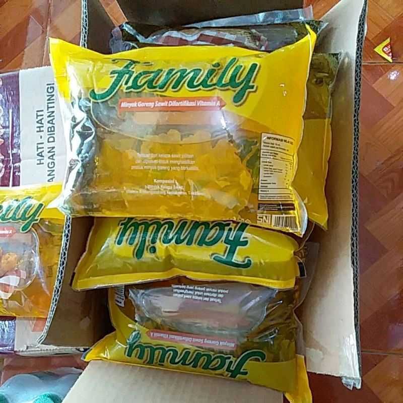 

Ready minyak goreng family 1 liter