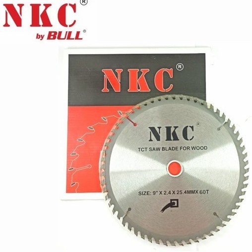 TCT Circular Saw Blade 9"x60T NKC GRATIS ONGKIR EKSTRA