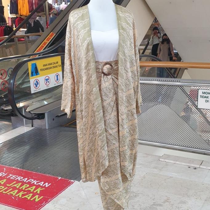 SETELAN OUTER WANITA BATIK VISCOSE