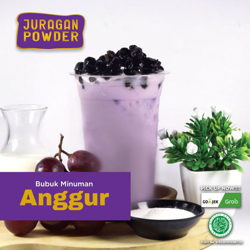 

Bubuk Minuman Rasa Anggur 1kg, Enak, Menyegarkan, YUK diorder...