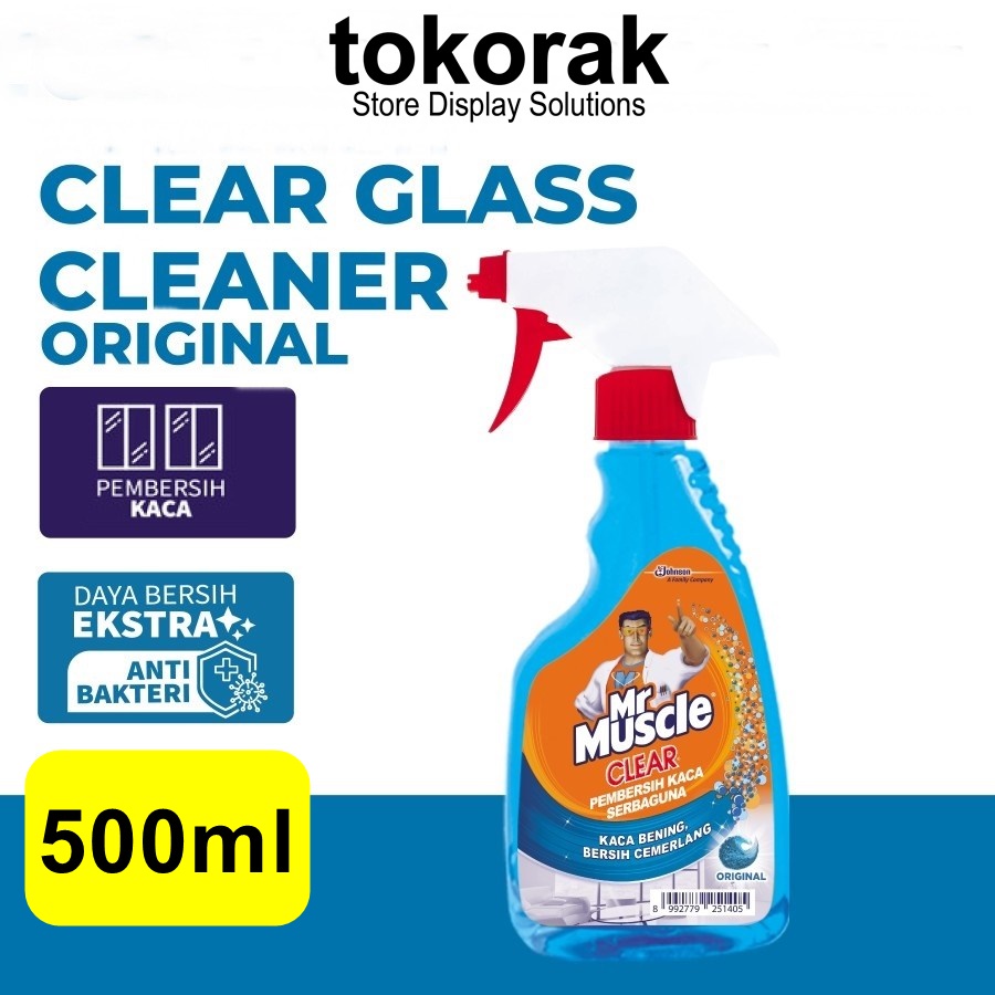 MR. MUSCLE PEMBERSIH KACA ORIGINAL 500 ML GLASS CLEANER SPRAY