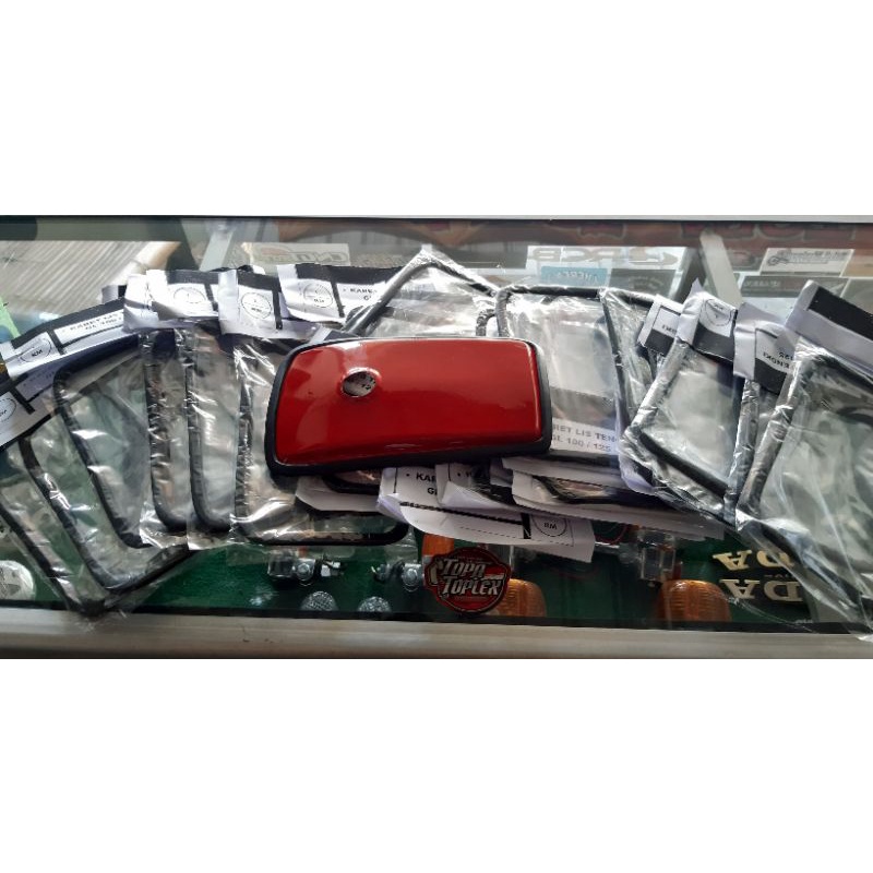 karet lis tutup tangki gl100 gl125 karet lis tutup tangki kotak gl100