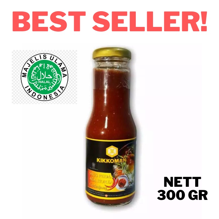

Kikkoman Saos/Saus Sambel/Sambal Paste Korea Gochujang Halal 300gr Murah Harga Distributor
