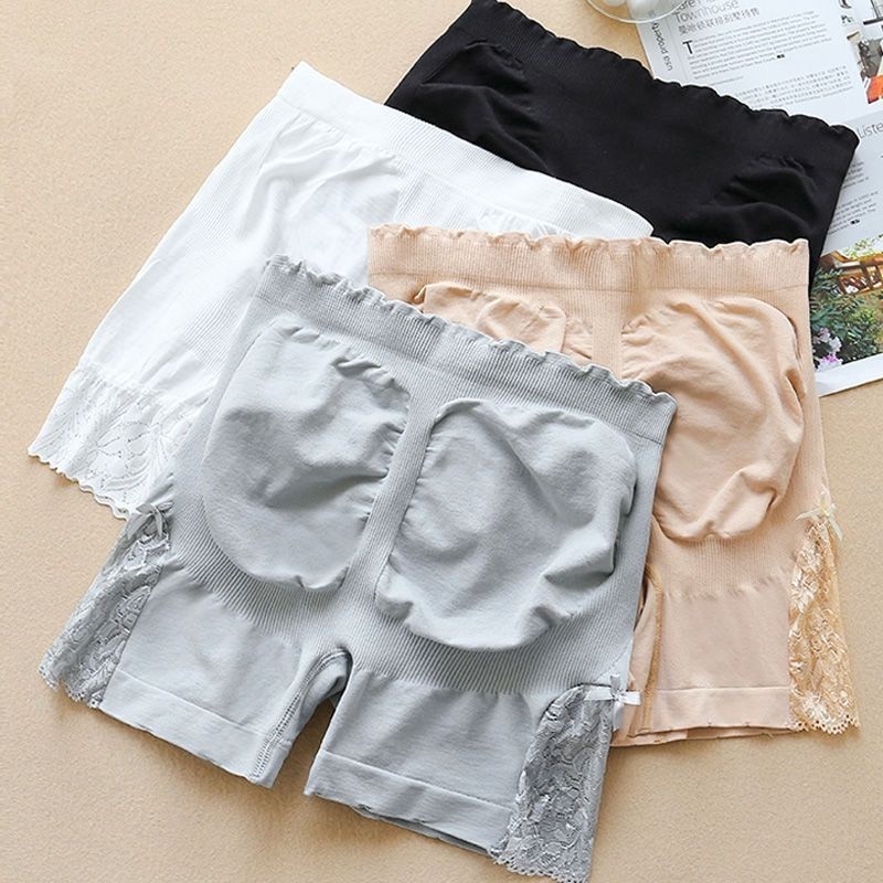 Celana Pendek Dalaman Wanita Motif Bunga Renda Legging ShortPants Import