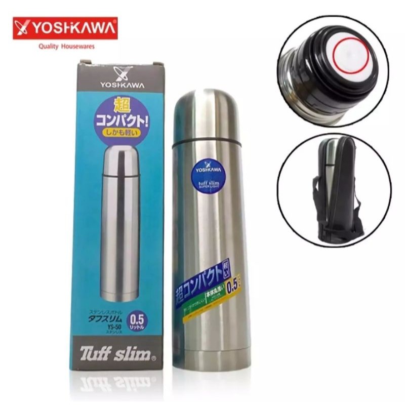 TERMOS STAINLESS DOUBLE LAPIS stainless steel motif pilihan termos air panas dan dingin kap500-750ml