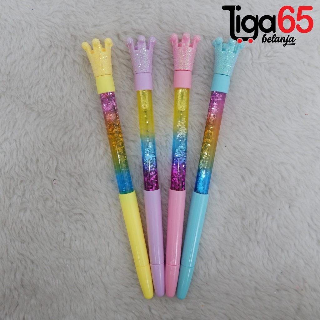 365 GEL PEN #41153 Pulpen Gel Glitter Karaker Lucu