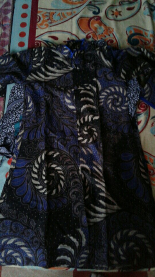 Atasan Tunik Batik Wanita Kencono Tb0017sb