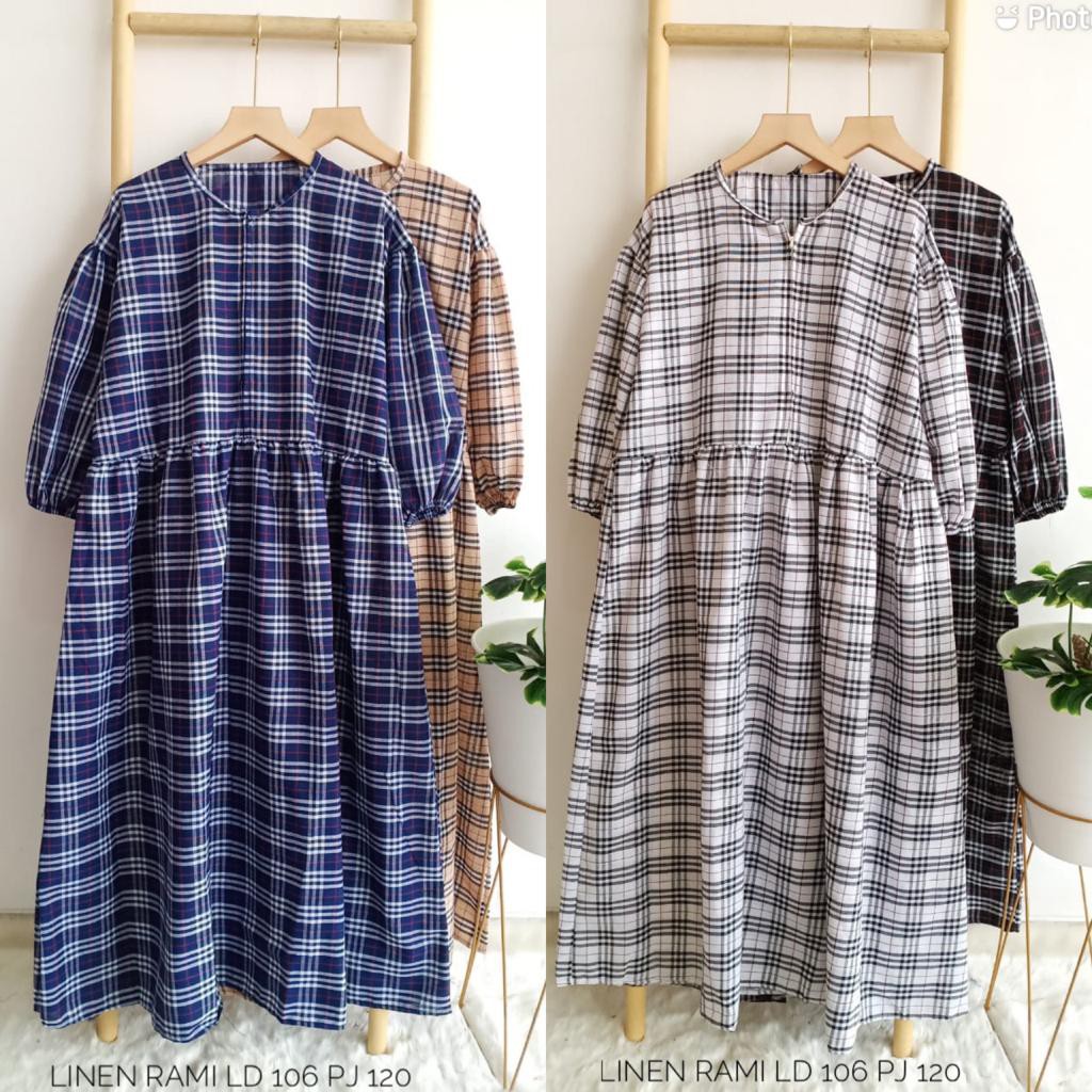 tunik linen rami import