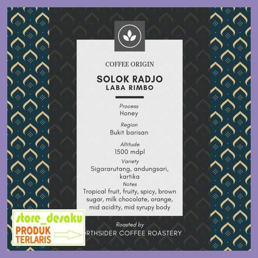 

57Ryr68- Biji Kopi Arabika Solok Radjo Honey - 200Gr Northsider Coffee - Biji Kopi 4E57Edu-