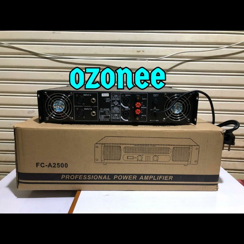 POWER AMPLIFIER FIRSTCLASS A-2500 AMPLI FIRSTCLASS A-2500 ORIGINAL