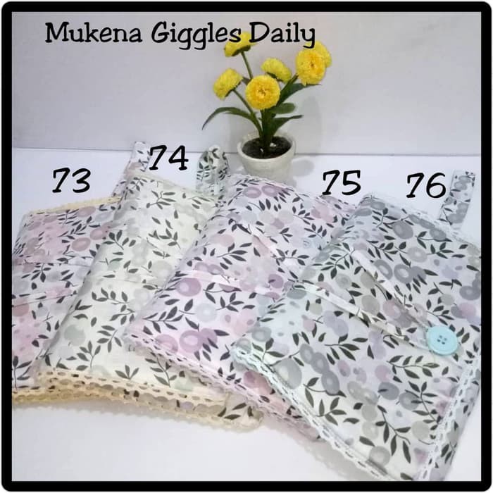 Mukena Giggles Daily Katun Design by Japan