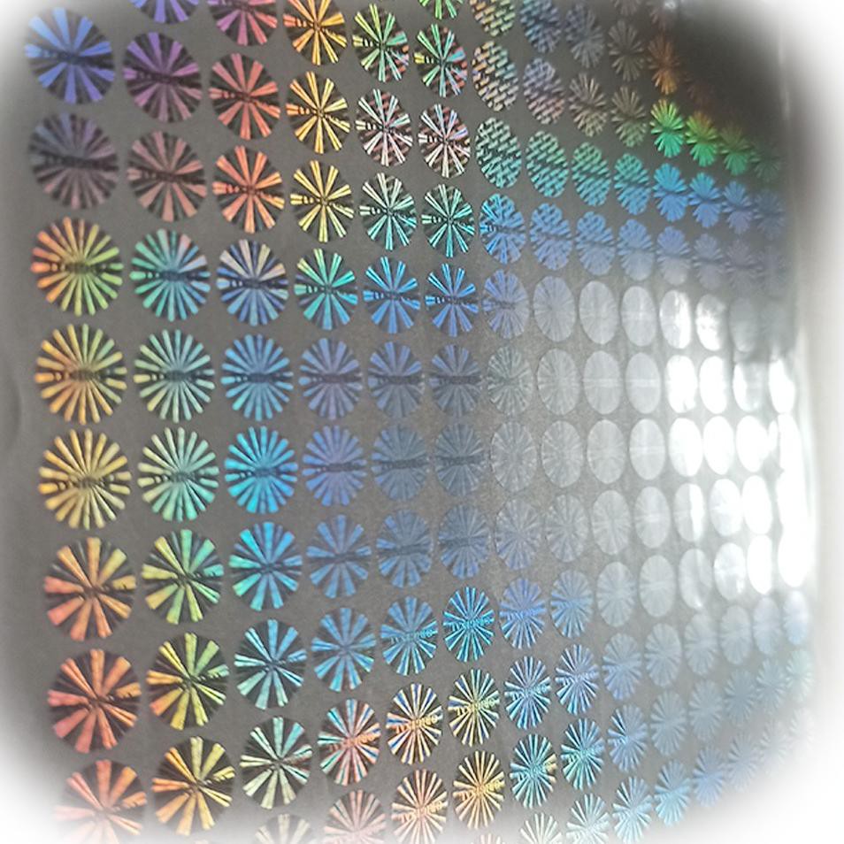 

[COD] Stiker Hologram Original Silver 1x1