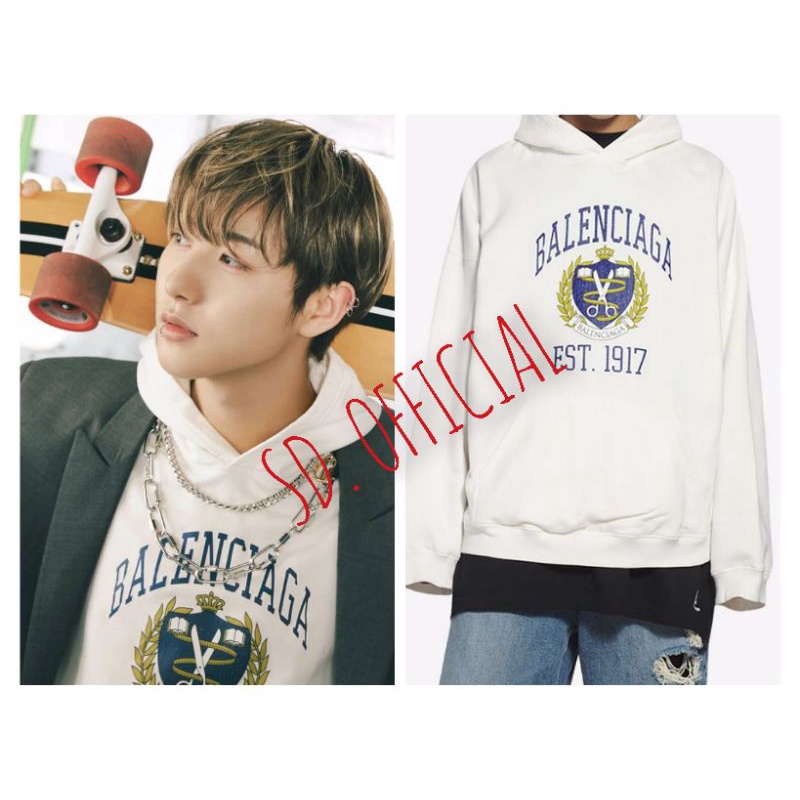 Jaket Hoodie NCT Renjun Est 1917 DTF Print