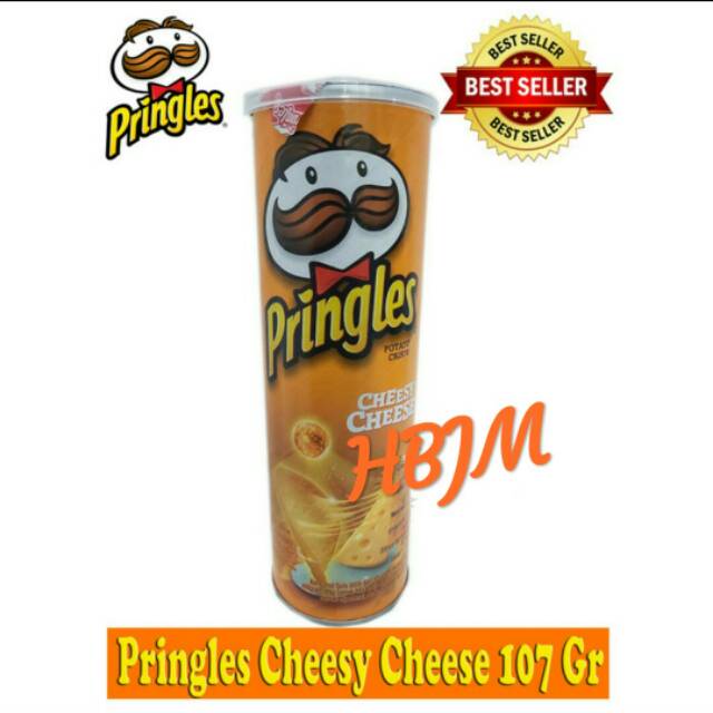 

PRINGLES CHEESY CHEESE 107 GR