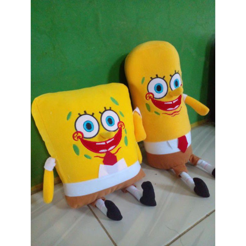 Sepasang Bantal dan guling spongebob