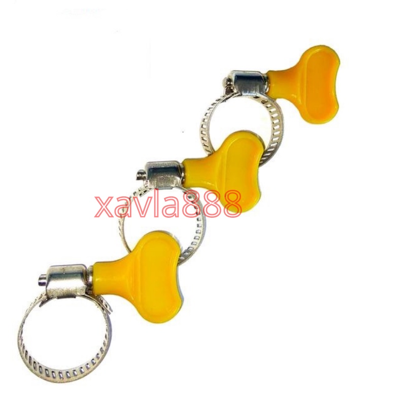 KLEM SELANG AIR | KLEM SELANG GAS 1 PACK | KLEM 1/2 5/8 3/4 1 INCH | KLEM KUPINGAN KUNING ANTI BOCOR TERMURAH | BISA COD | xavla888store