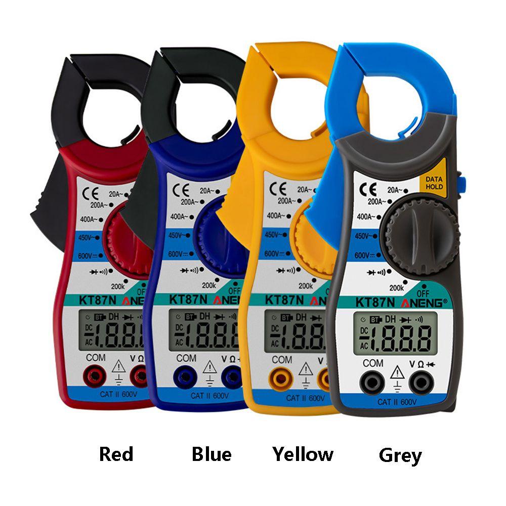 Solighter Digital Clamp Meter ANENG KT87N True RMS DC/AC Tester Arus Listrik